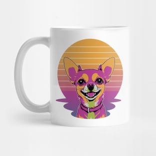 funny and cute dog chihuahua moms Mug